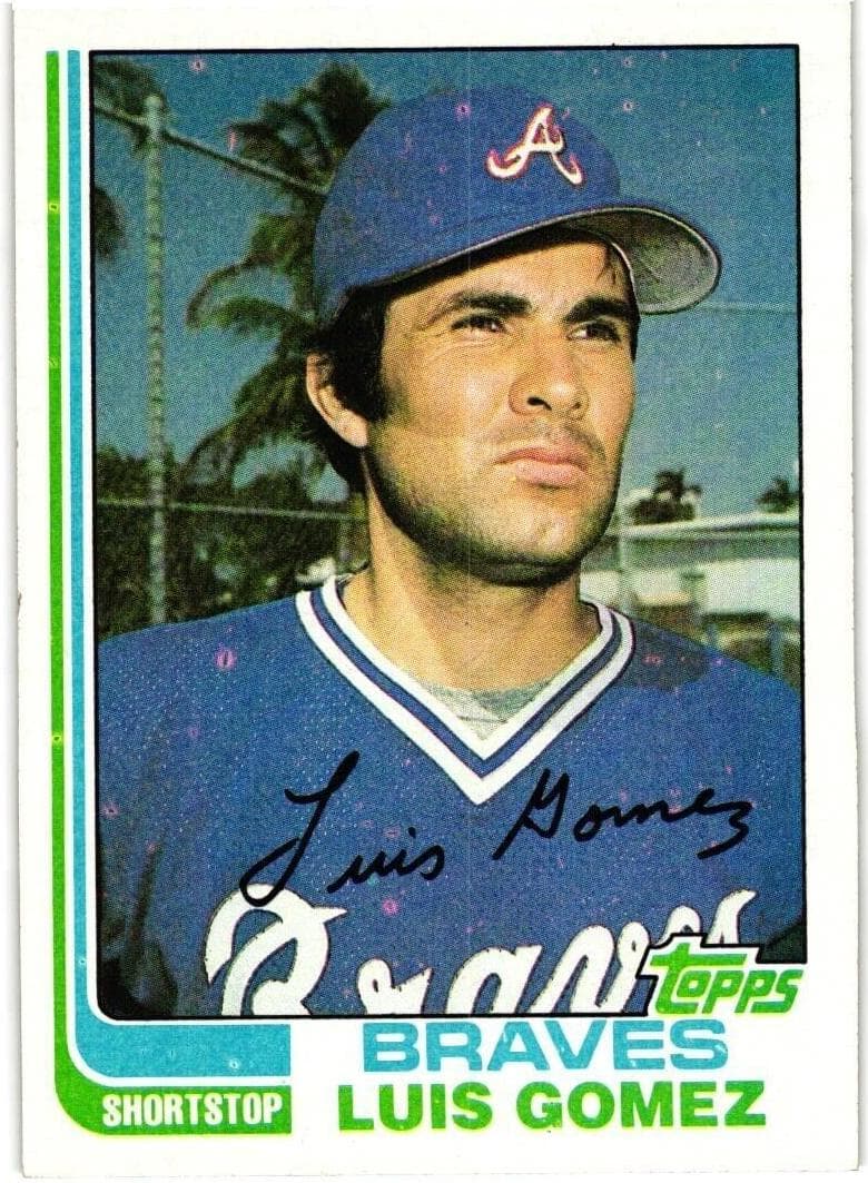 Luis Gomez trading card