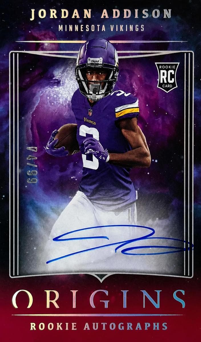 Jordan Addison 2023 panini