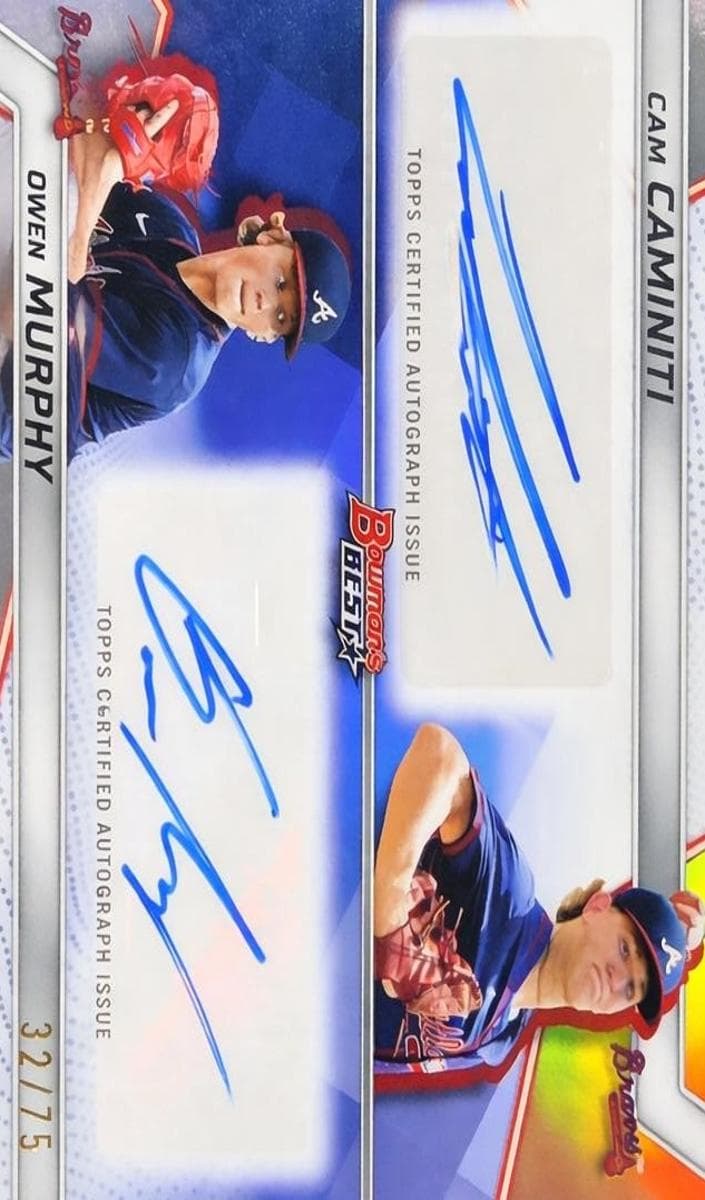 Owen Murphy / Cam Caminiti trading card
