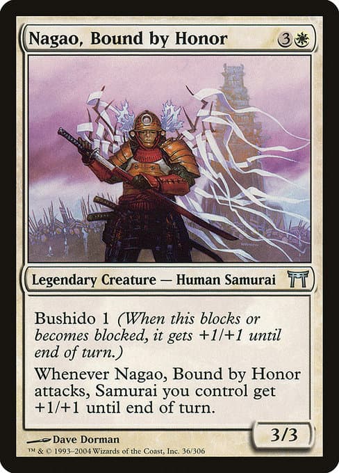 Nagao, Bound by Honor 2004 Magic: The Gathering Champions of Kamigawa