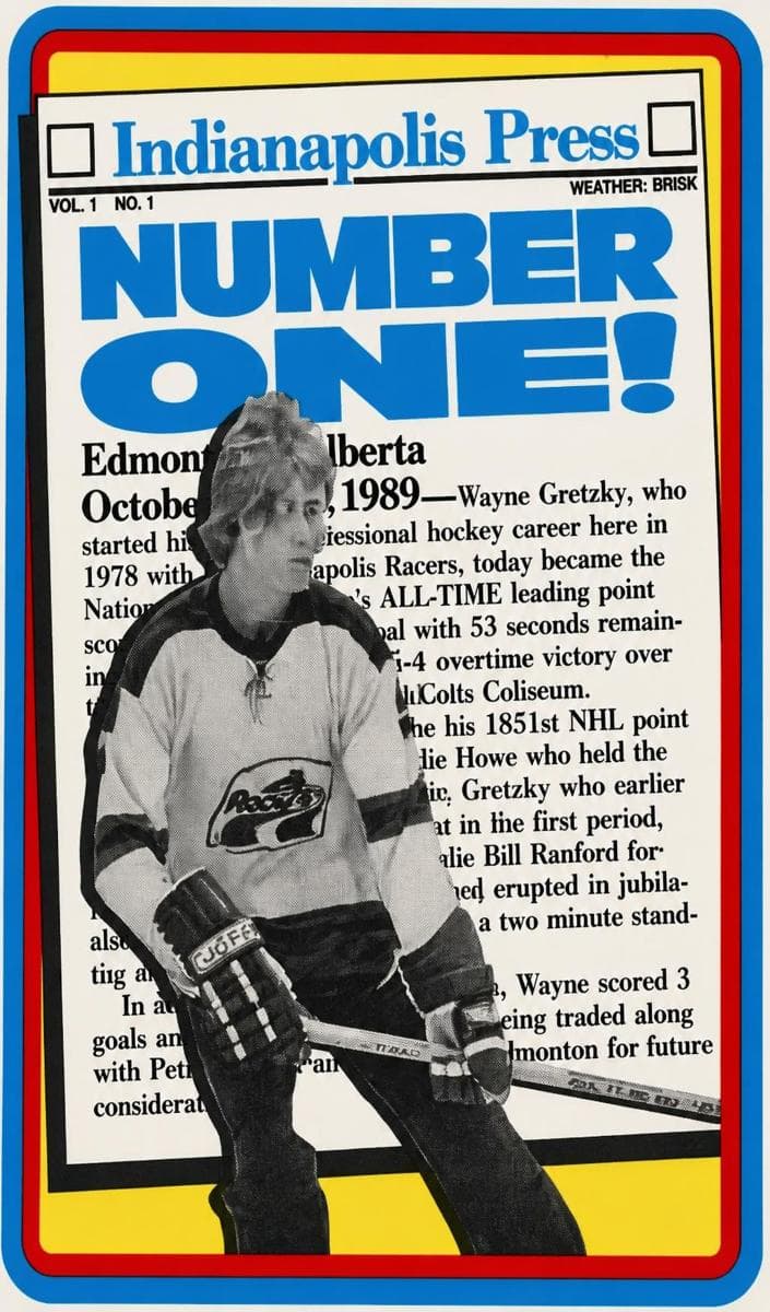 Wayne Gretzky 1990 topps Topps