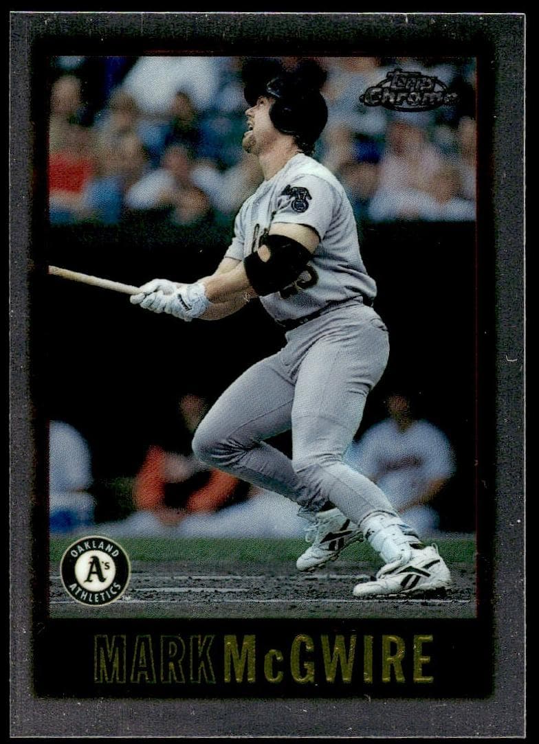 Mark McGwire 1997 topps Topps Chrome