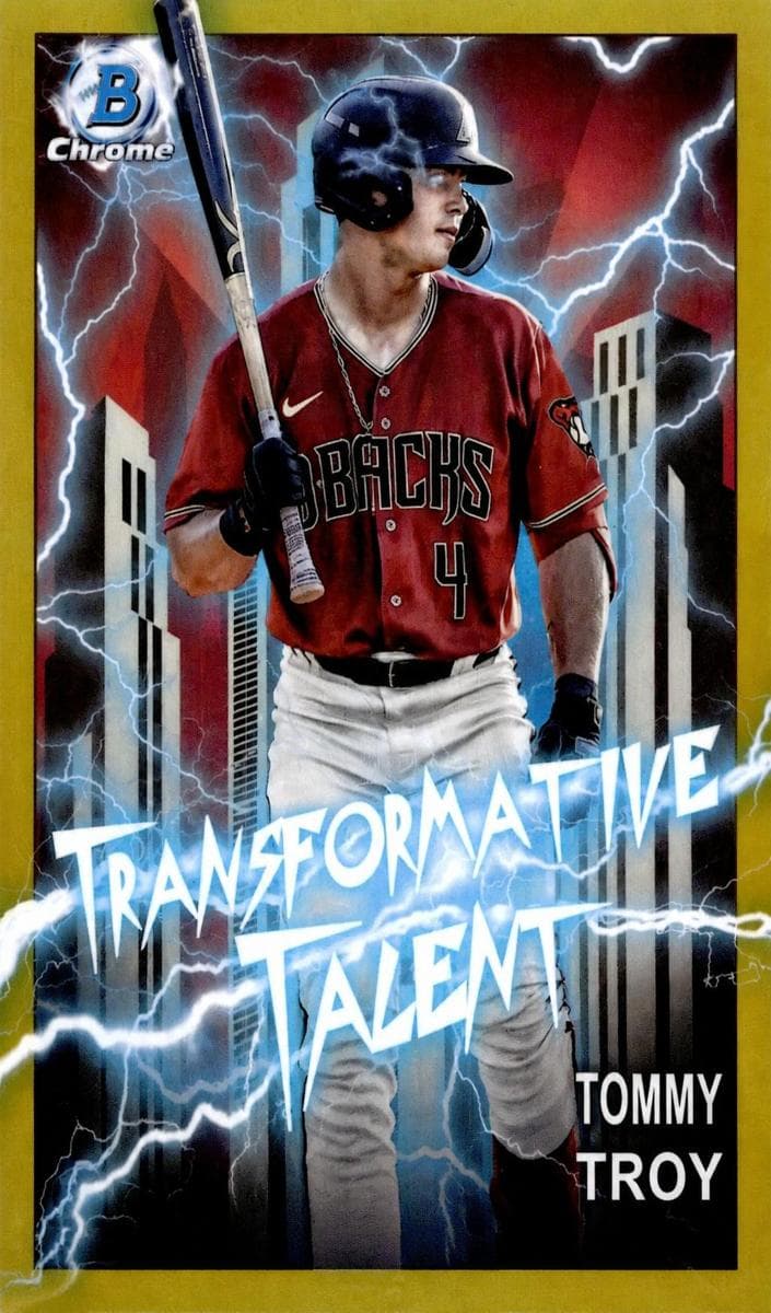 Tommy Troy 2023 bowman Bowman Draft