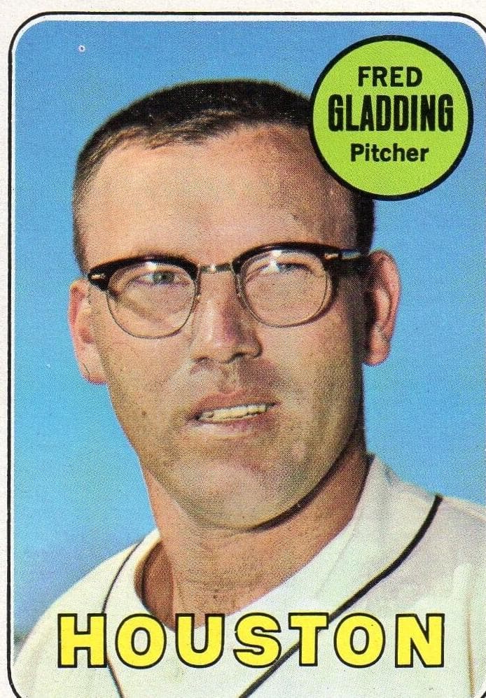 Fred Gladding 1969 topps Topps