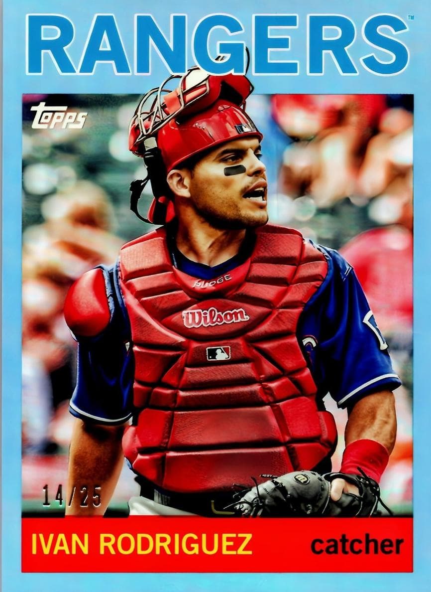 Ivan Rodriguez 2025 topps