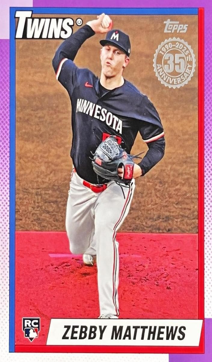 Zebby Matthews 2025 topps