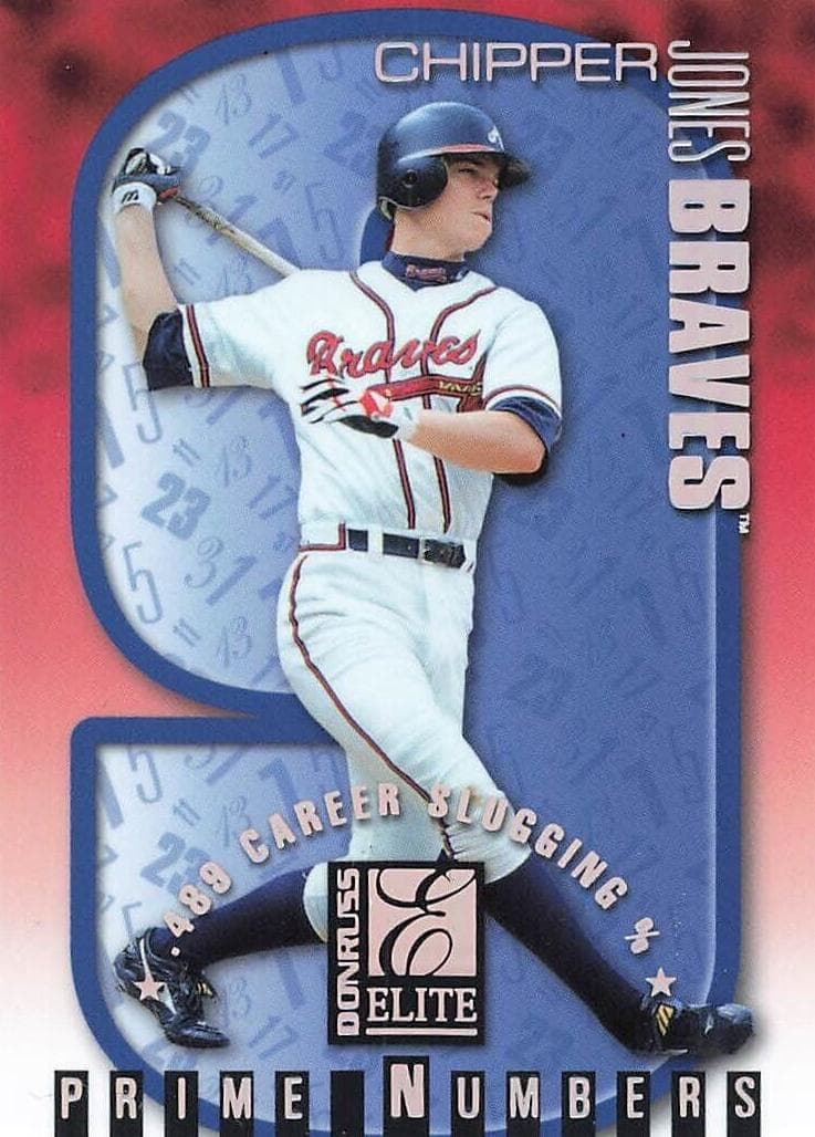 Chipper Jones 1998 panini Elite
