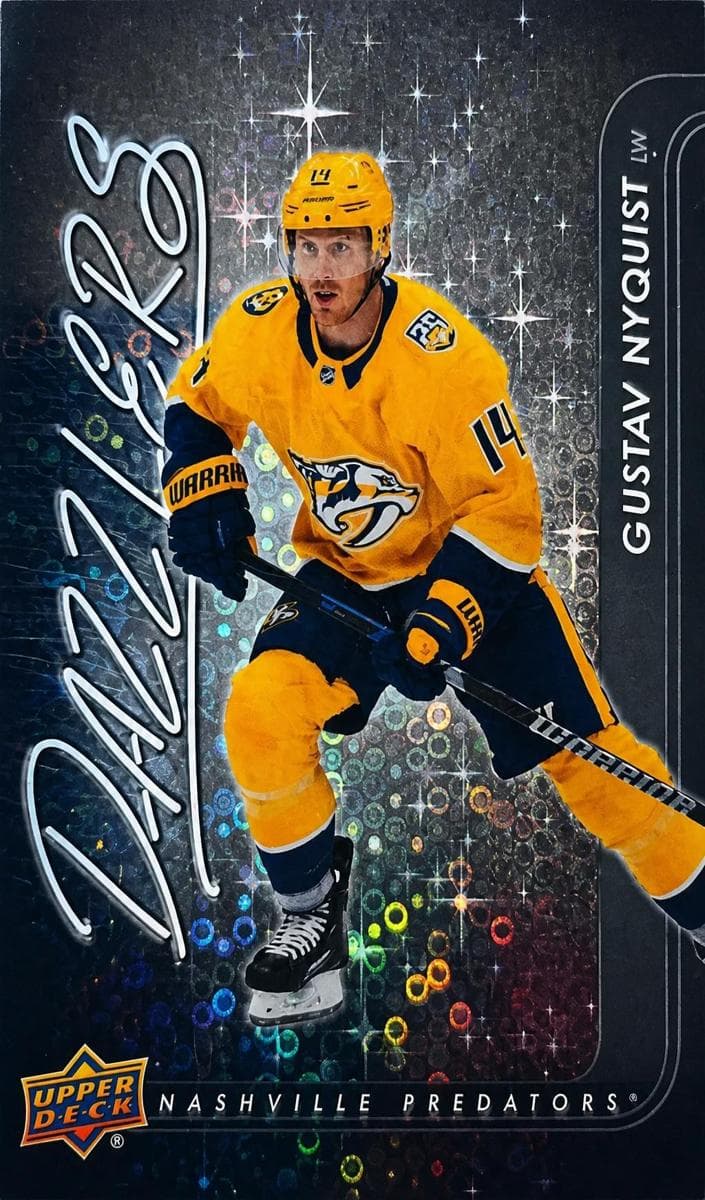 Gustav Nyquist trading card