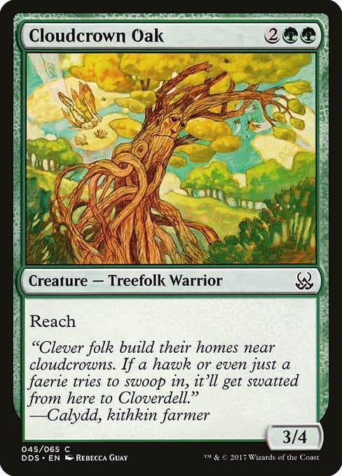 Cloudcrown Oak 2017 Magic: The Gathering