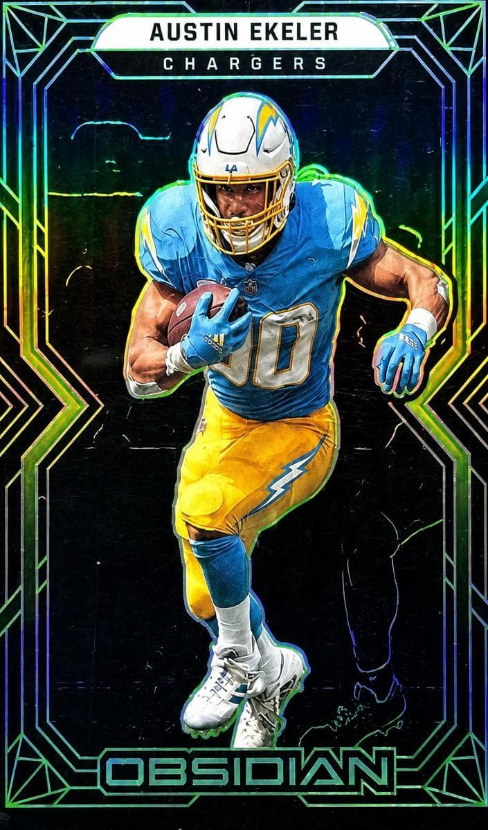 Austin Ekeler trading card