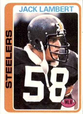Jack Lambert 1978 topps Topps