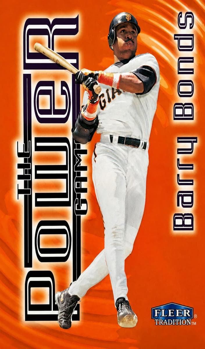 Barry Bonds 1998 fleer Fleer Tradition