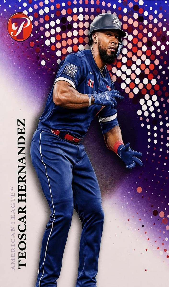 Teoscar Hernandez 2022 topps Topps Pristine