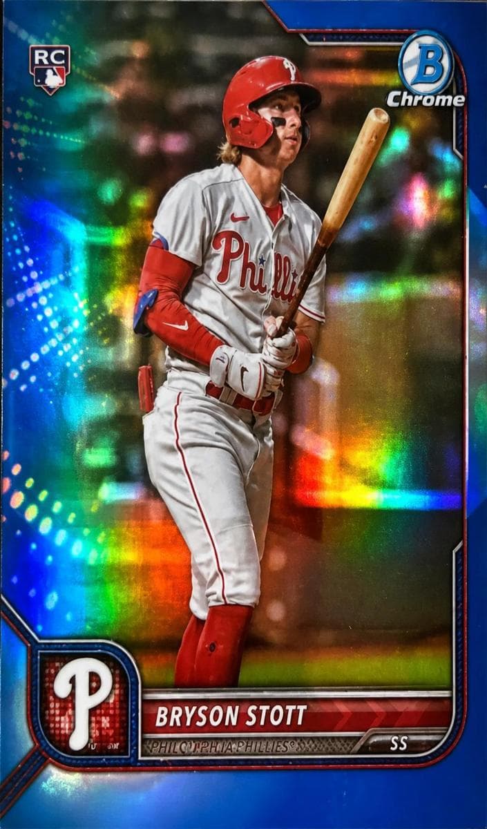 Bryson Stott 2022 bowman Bowman Chrome