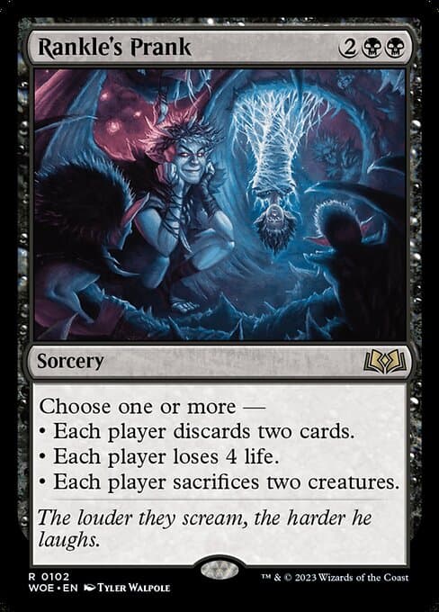 Rankle's Prank 2023 Magic: The Gathering Wilds of Eldraine Extended Art