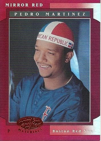 Pedro Martinez 2001 leaf
