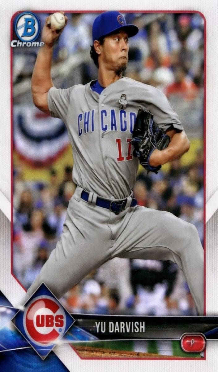 Yu Darvish 2018 bowman Bowman Chrome