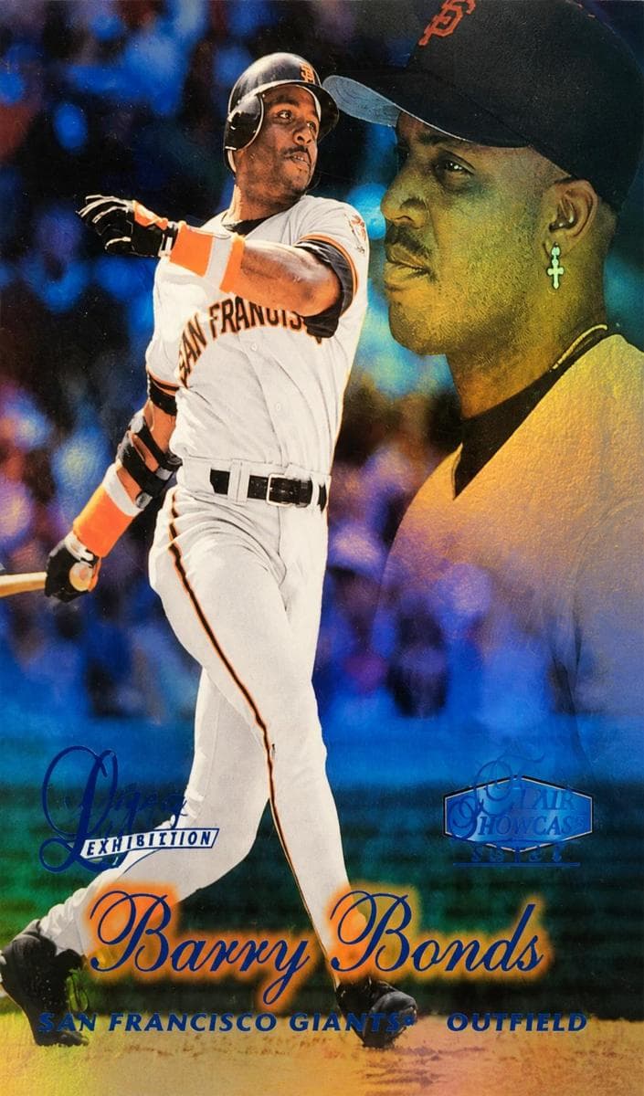 Barry Bonds 1998 unknown Flair Showcase