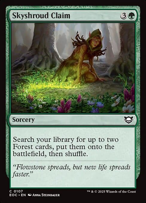 Skyshroud Claim 2000 Magic: The Gathering