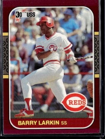Barry Larkin 1987 panini