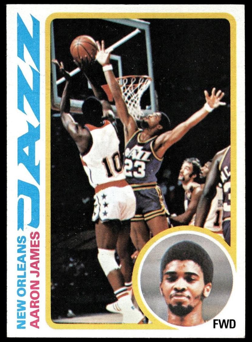 Aaron James 1978 topps Topps