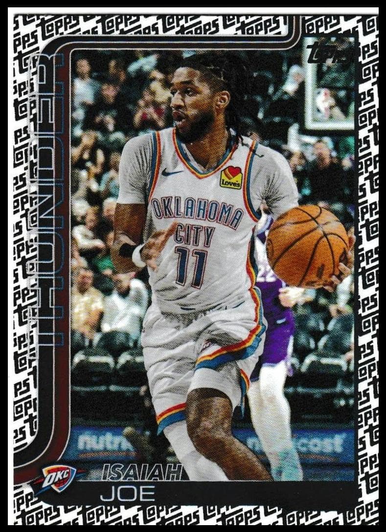 Isaiah Joe trading card