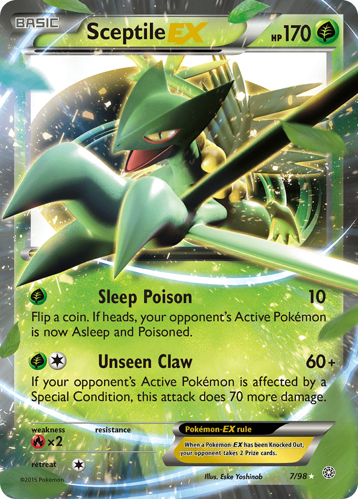 Sceptile EX #7