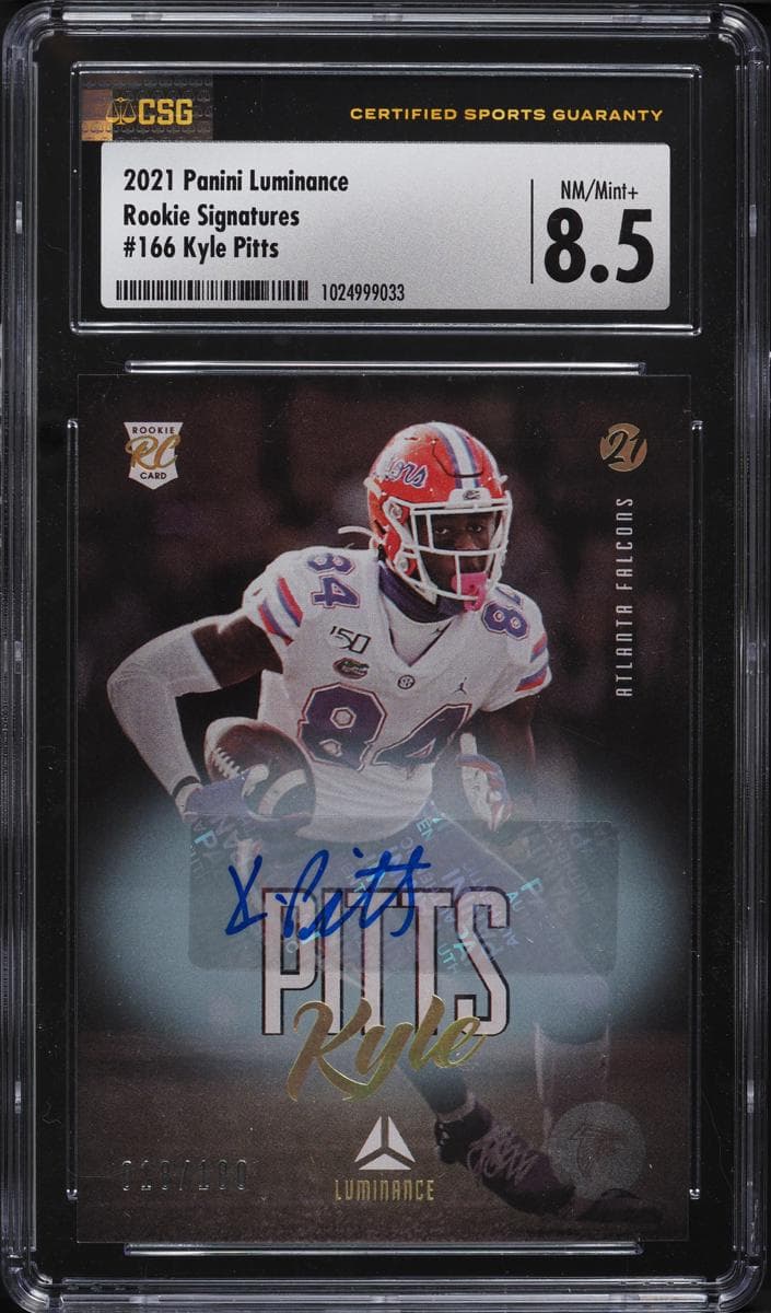 Kyle Pitts 2021 panini