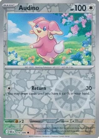 Audino trading card