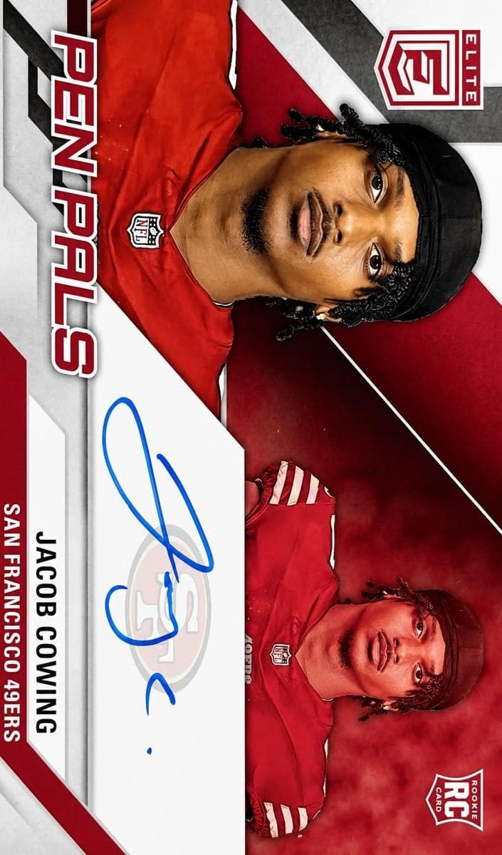Jacob Cowing 2025 panini Elite