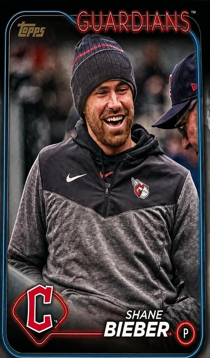 Shane Bieber 2024 topps Topps