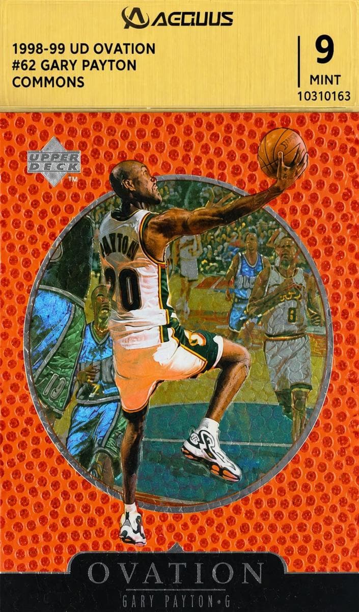 Gary Payton 1998 upper-deck Ovation