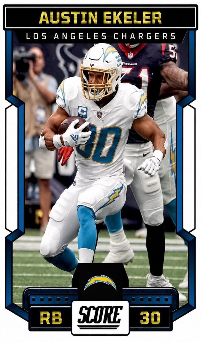Austin Ekeler 2023 panini Score