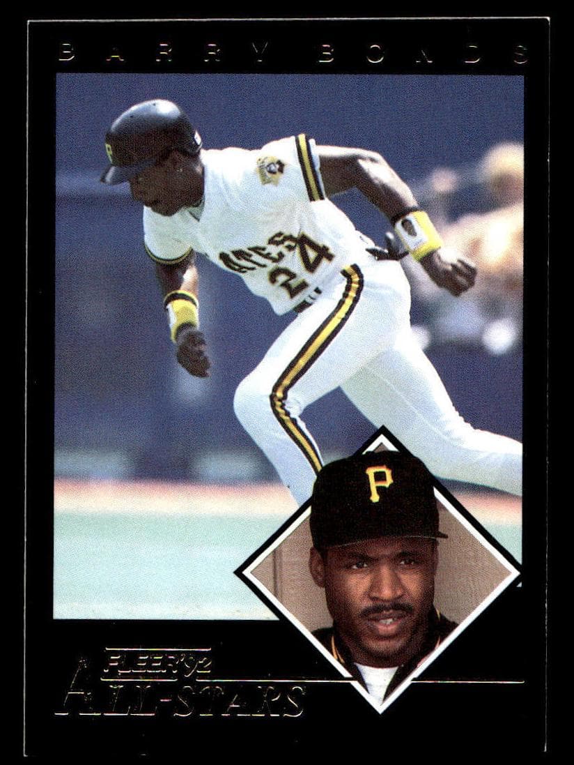 Barry Bonds 1992 fleer Fleer