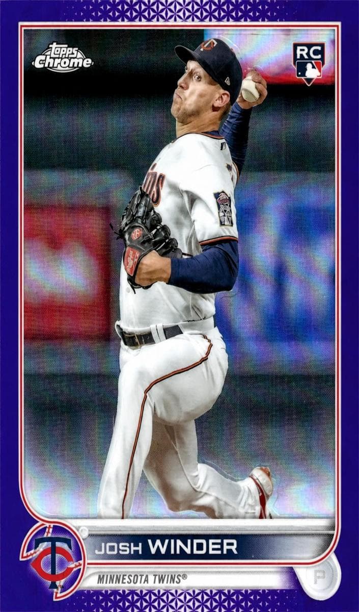 Josh Winder trading card