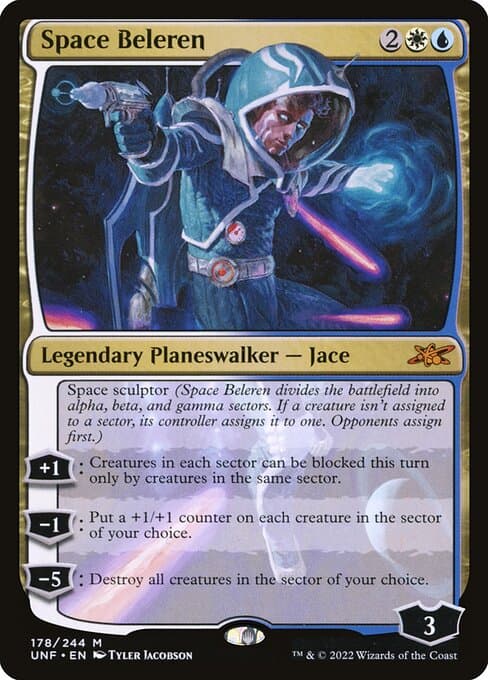 Space Beleren 2022 Magic: The Gathering Unfinity Borderless
