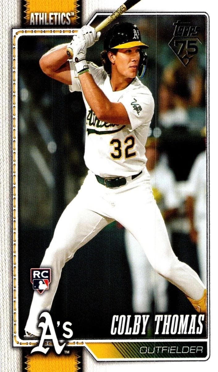 Colby Thomas 2026 topps Topps