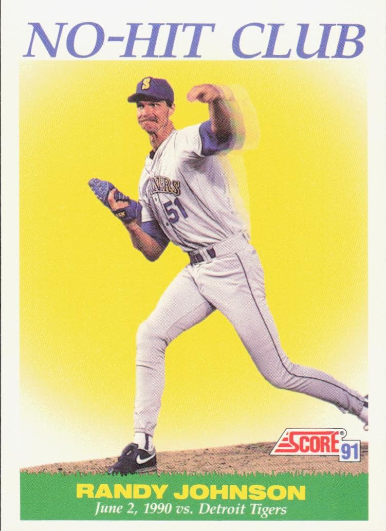 Randy Johnson 1991 panini Score