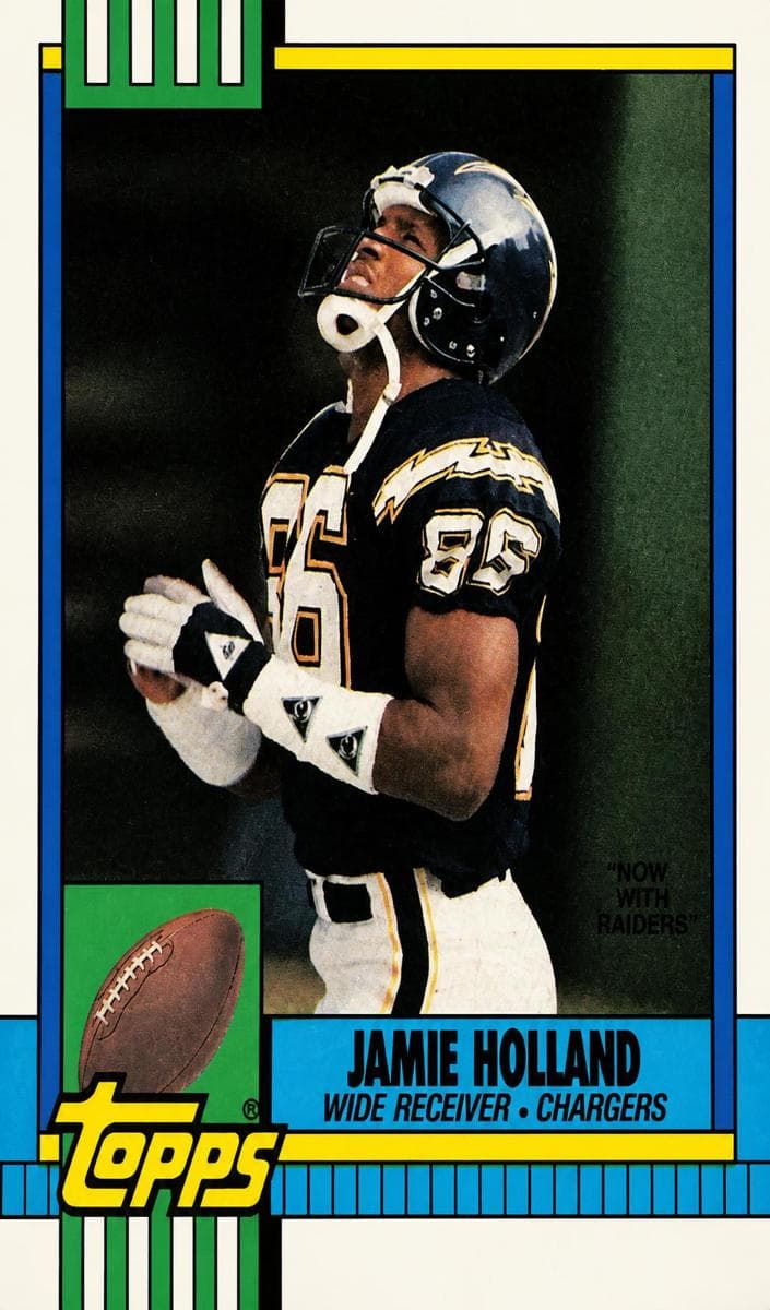 Jamie Holland 1990 topps