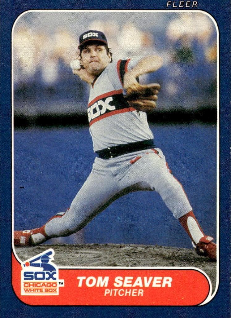 Tom Seaver 1986 fleer Fleer