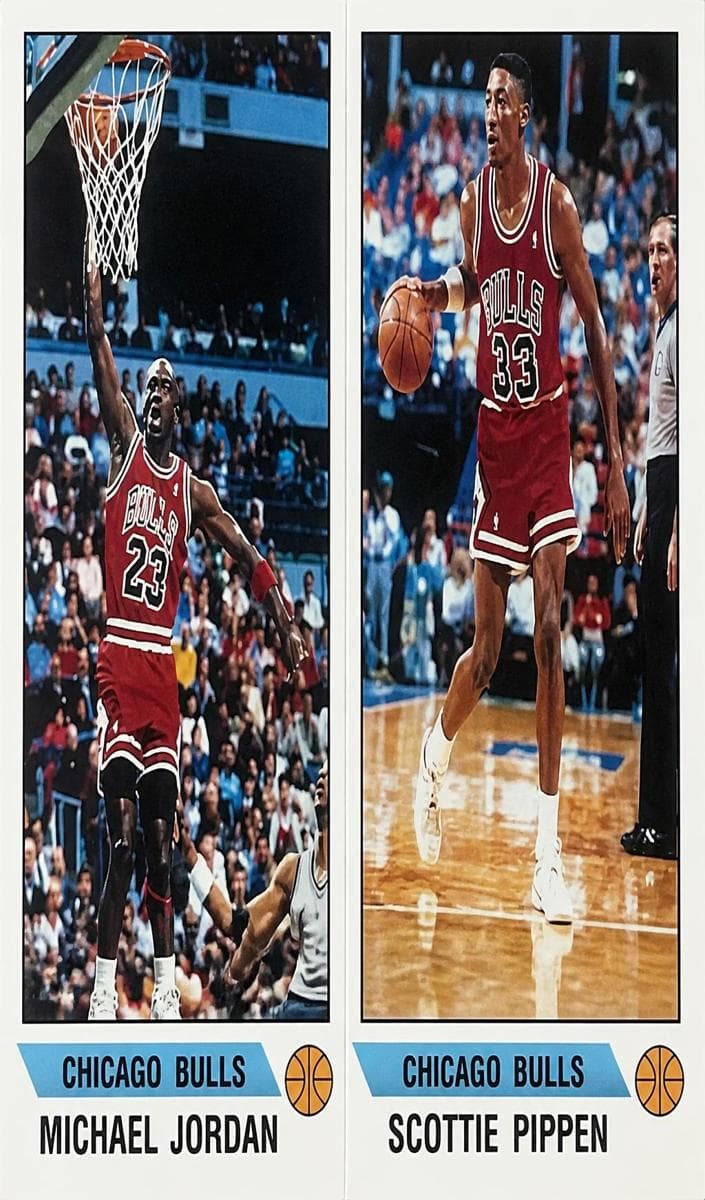 Michael Jordan 1990 panini Sticker