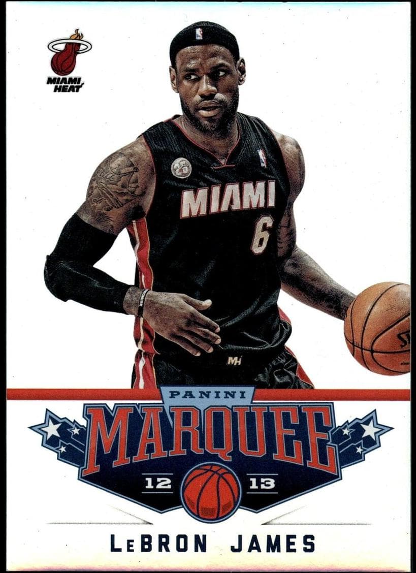 LeBron James 2012 panini Panini Prizm