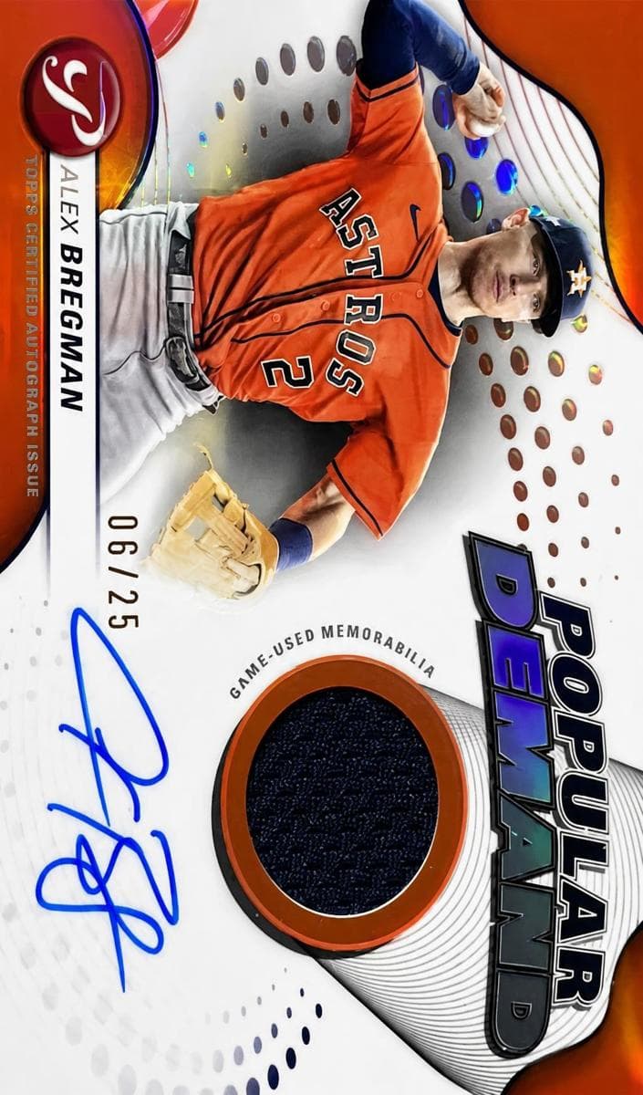 Alex Bregman 2024 topps Topps Pristine
