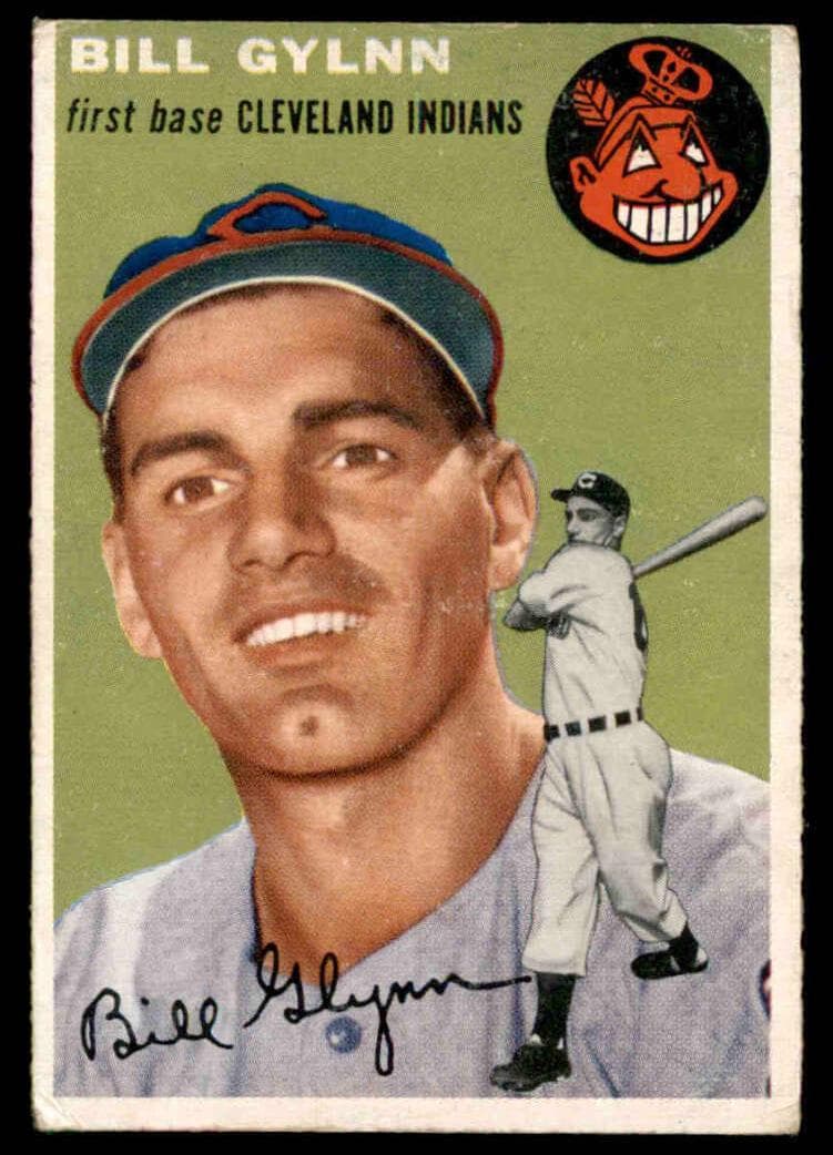 Bill Glynn 1954 topps Topps