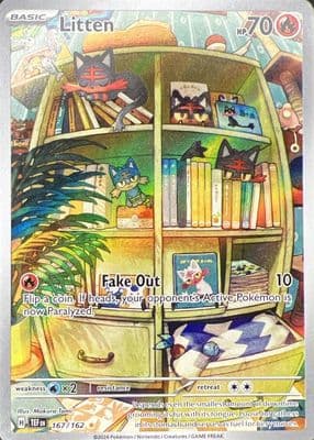 Litten trading card