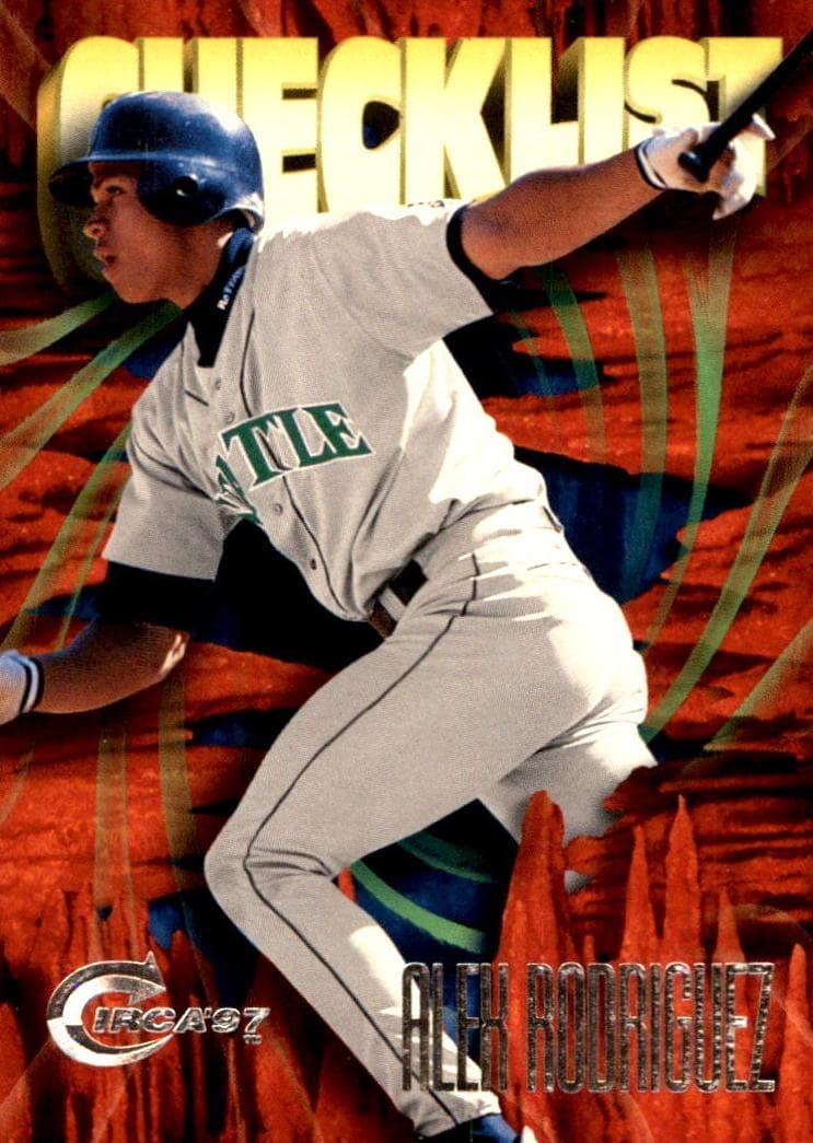 Alex Rodriguez 1997 unknown Circa