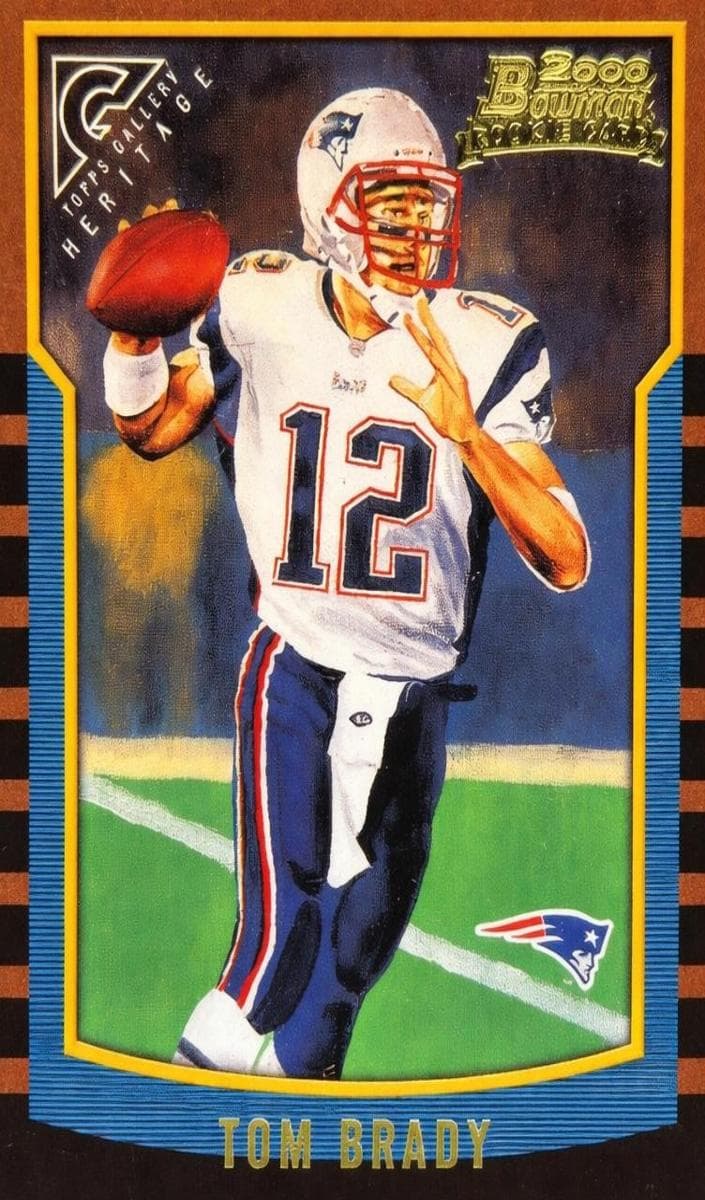 Tom Brady 2002 topps