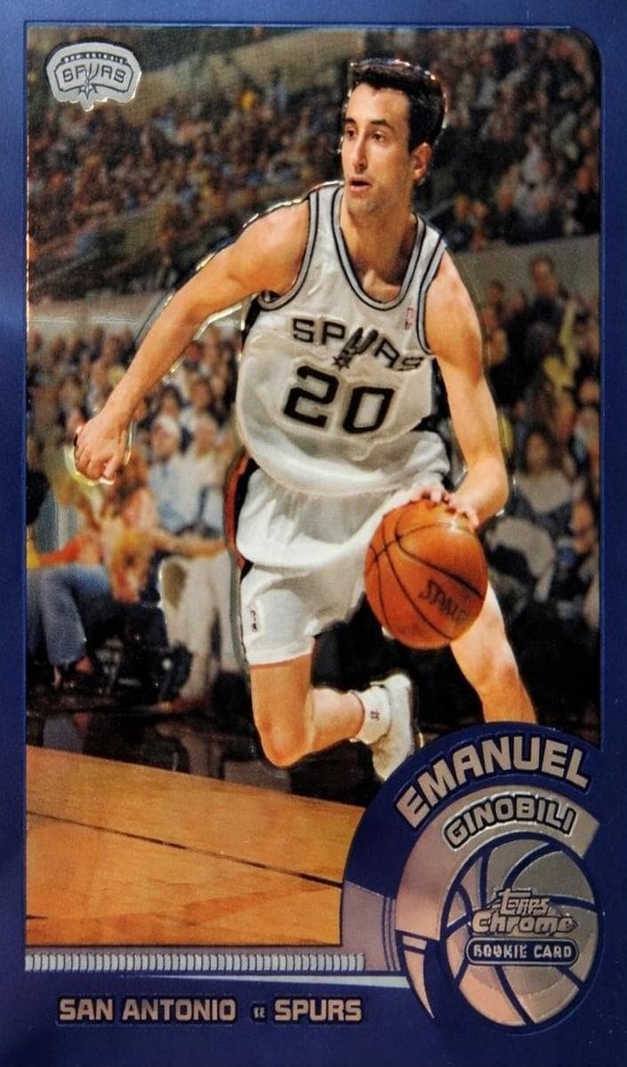 Emanuel Ginobili 2002 topps