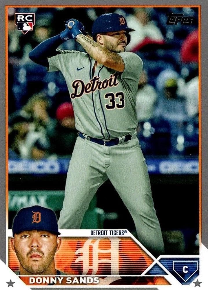 Donny Sands 2023 topps Topps