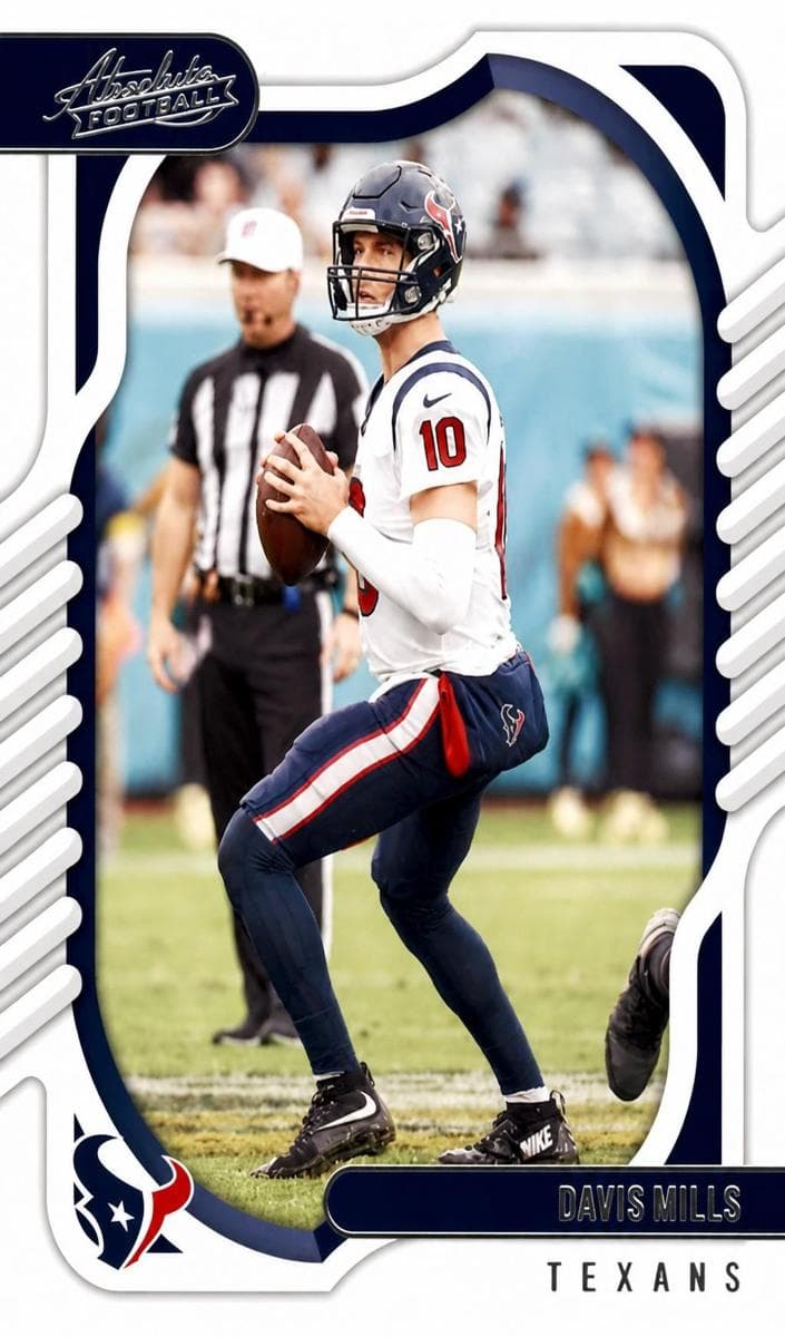 Davis Mills 2022 panini Panini Absolute